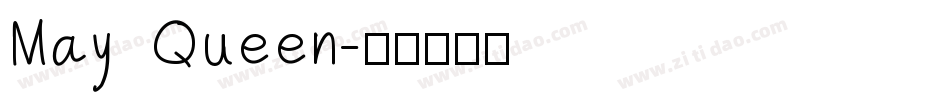 May Queen字体转换